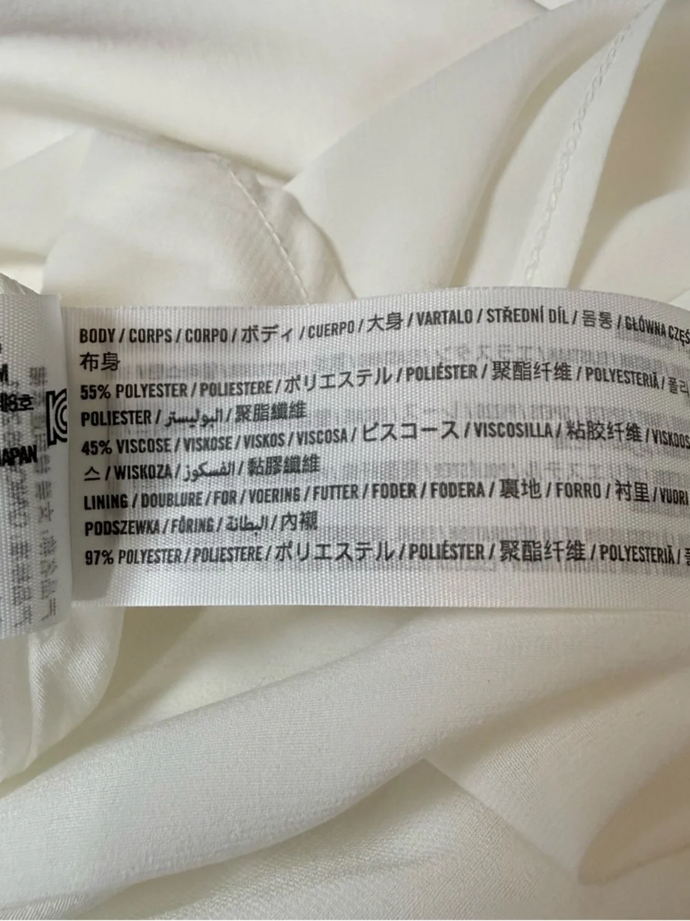 Abercrombie & Fitch One-Shoulder White Fringe-Scarf Cocktail Club Wedding Dress - Picture 11 of 14